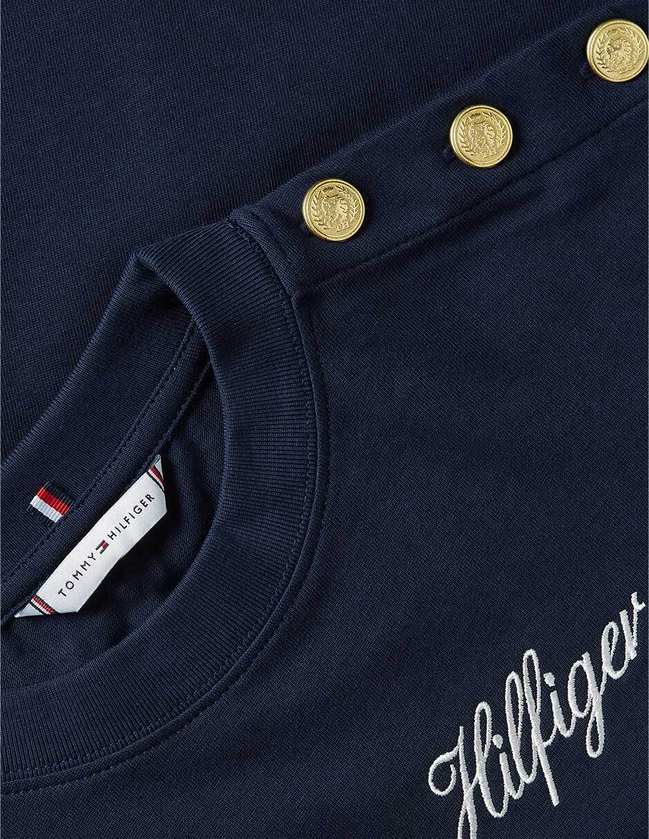 Playera manga corta cuello redondo para mujer 3