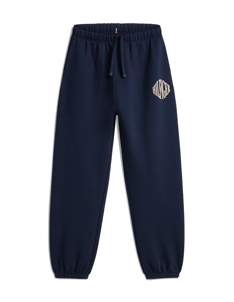 Pants regular con jareta para mujer