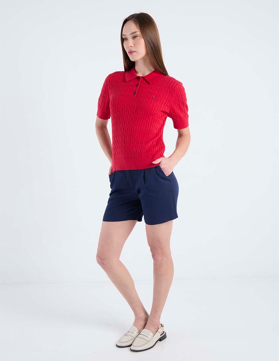 Playera tipo polo para mujer 2