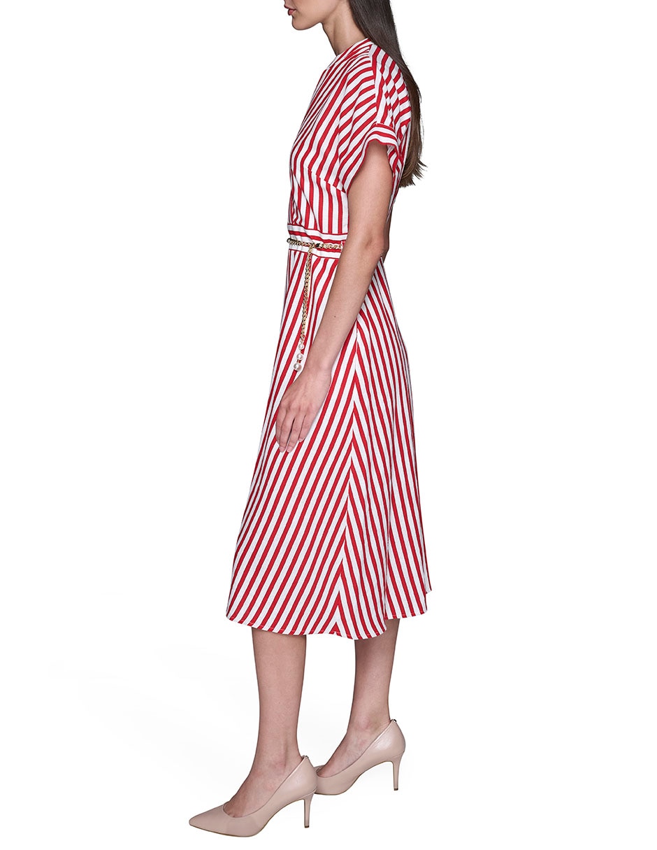 Vestido midi casual holiday para mujer 3