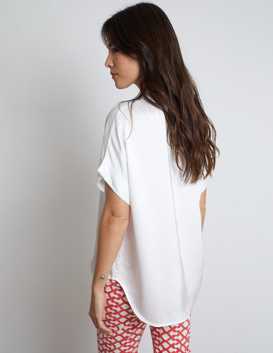 Blusa Trucco manga al codo para mujer 3