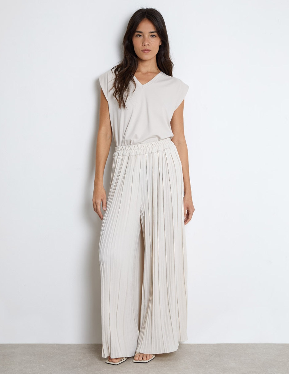 Pantalón amplio para mujer
