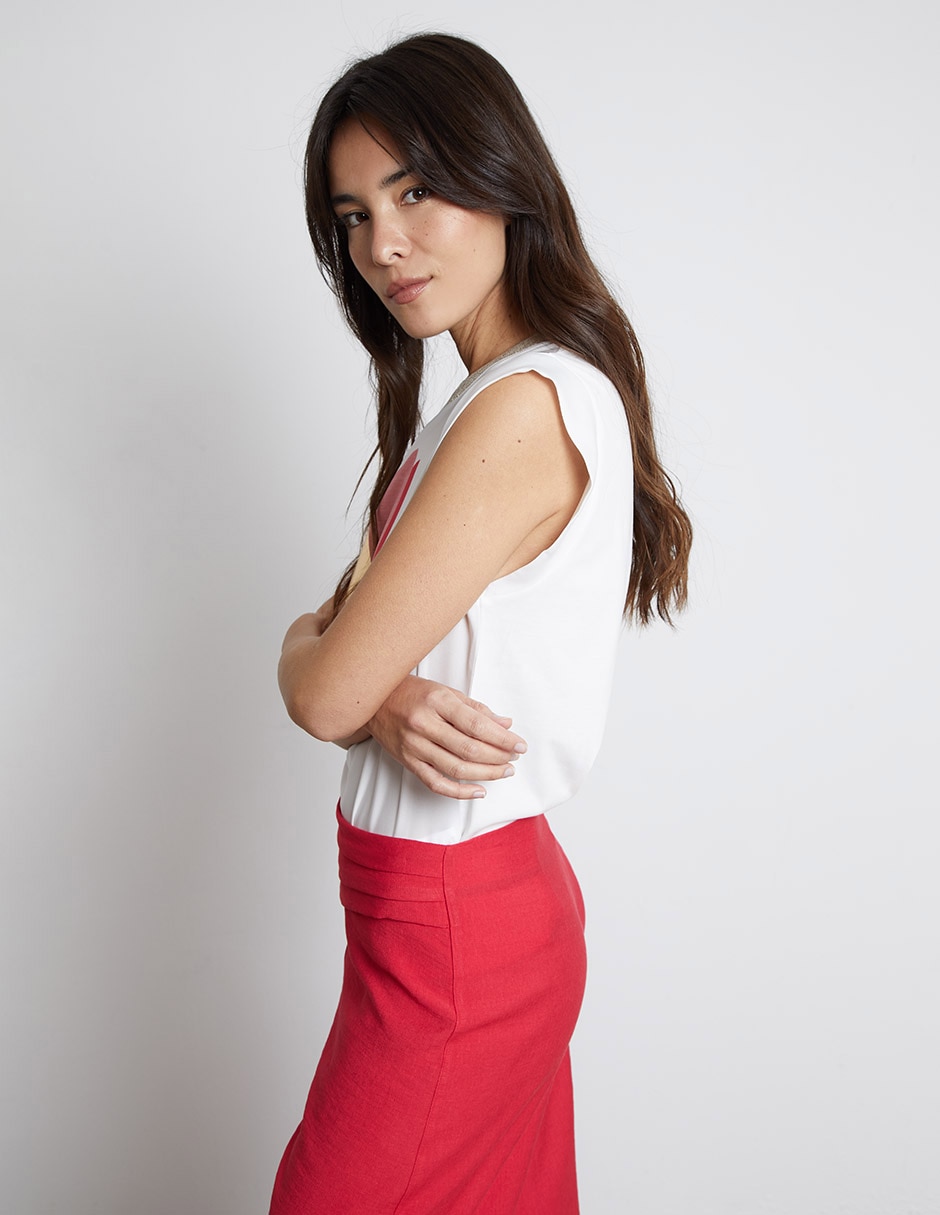 Blusa Trucco manga corta para mujer 2