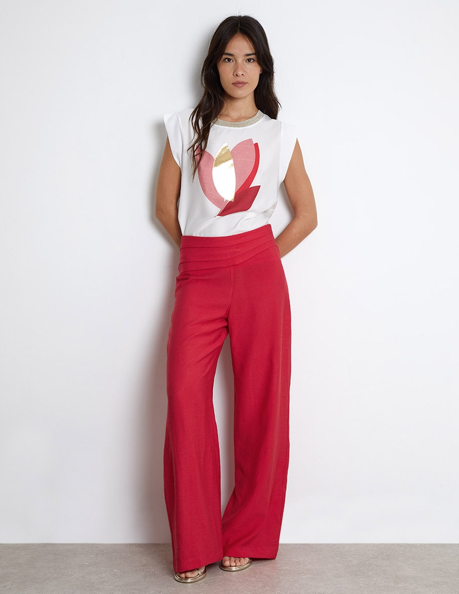 Blusa Trucco manga corta para mujer 5