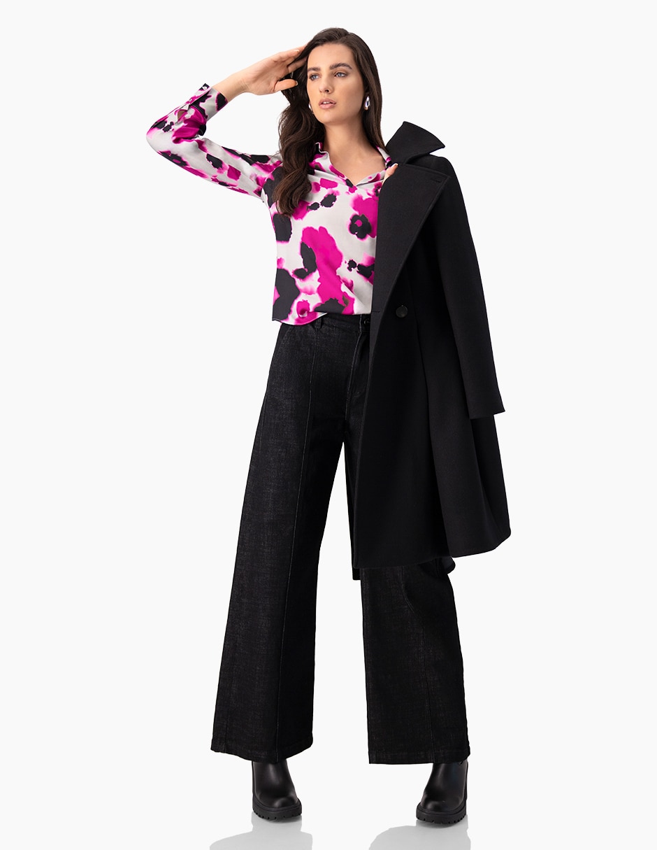 Blusa manga larga para mujer 5