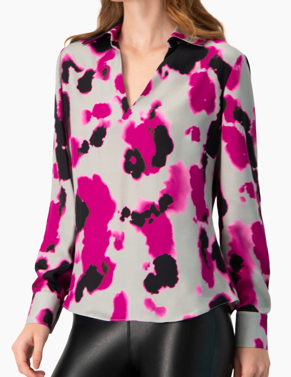 Blusa manga larga para mujer 6