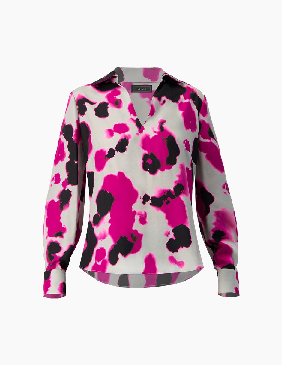 Blusa manga larga para mujer 7