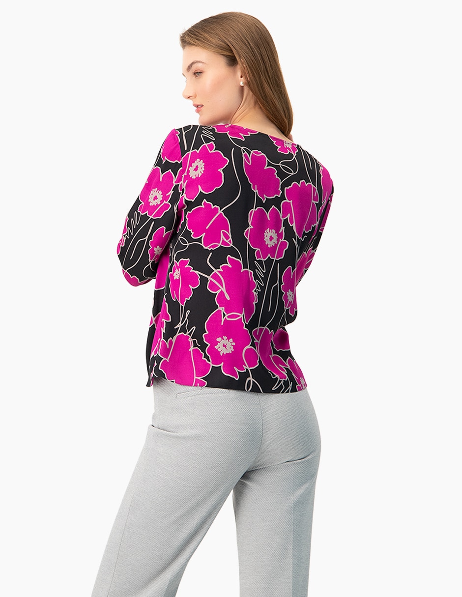 Blusa manga 3/4 para mujer 2