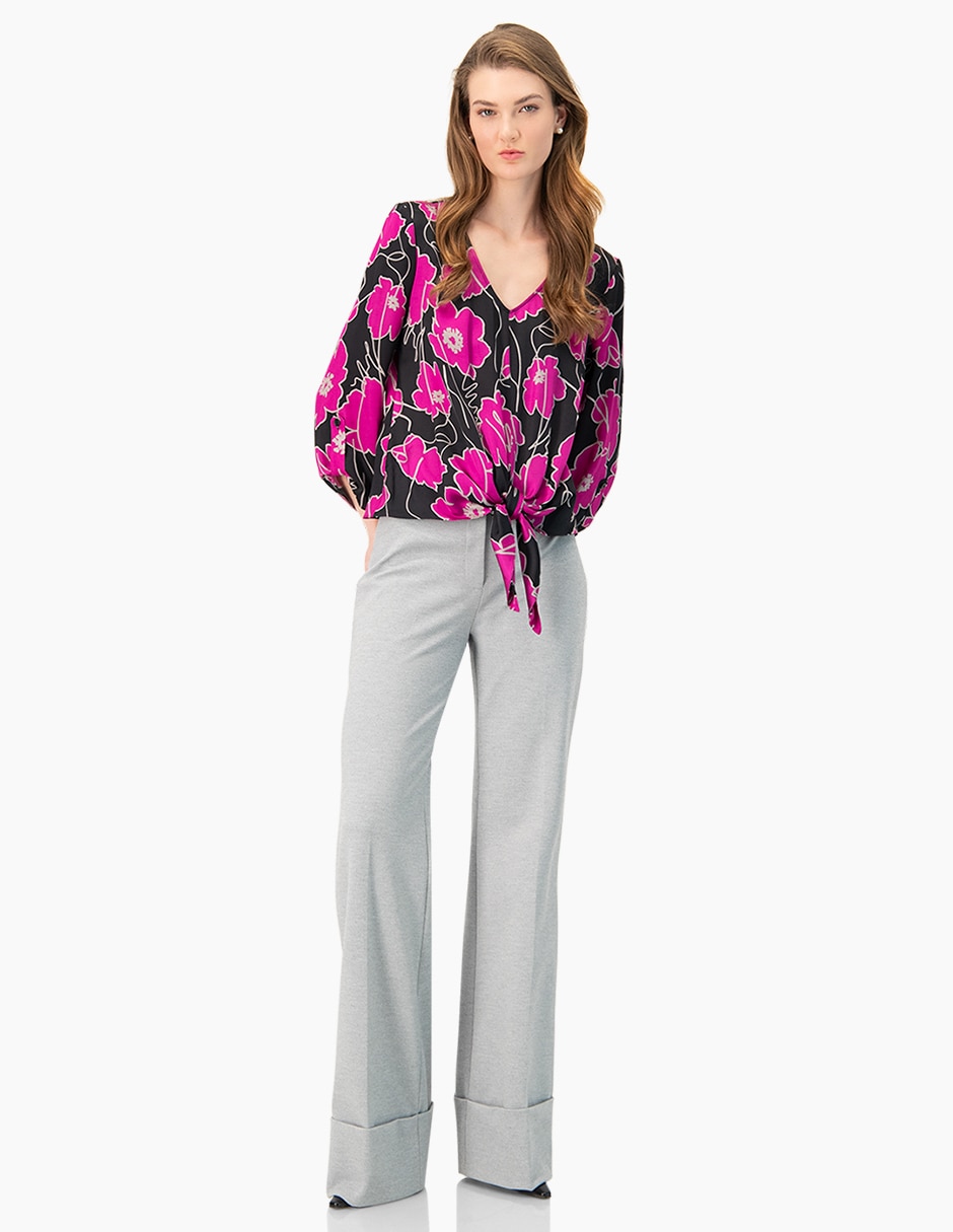 Blusa manga 3/4 para mujer 4