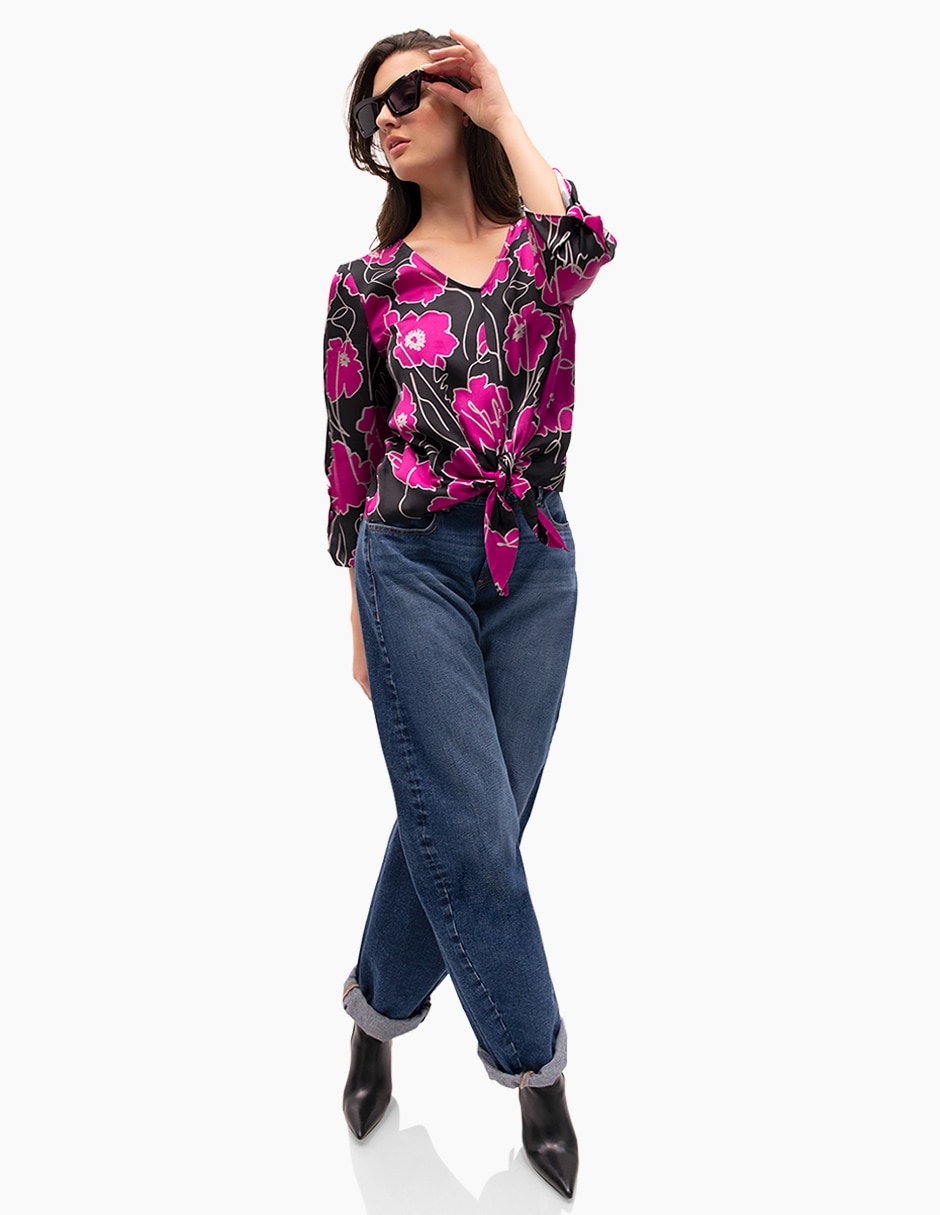 Blusa manga 3/4 para mujer 5
