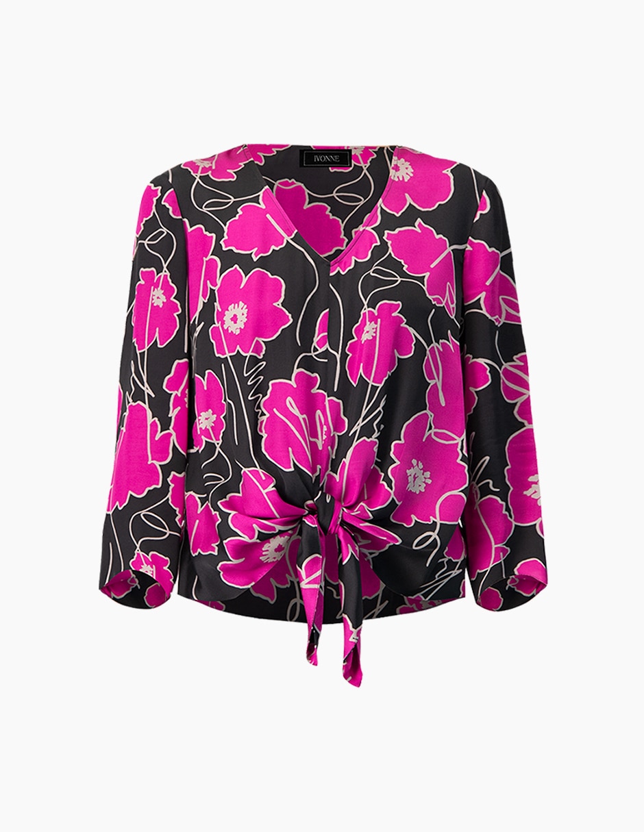 Blusa manga 3/4 para mujer 7