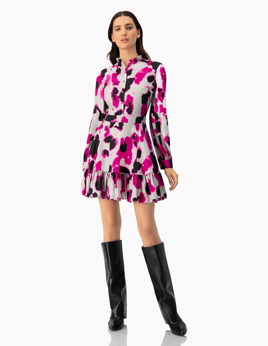Vestido corto casual para mujer 4