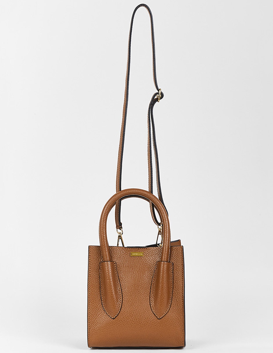 Bolsa satchel Bristol Blue de piel para mujer