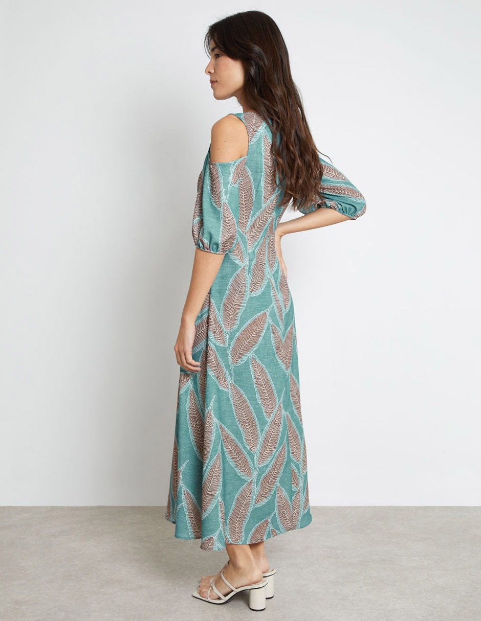 Vestido largo casual para mujer 3