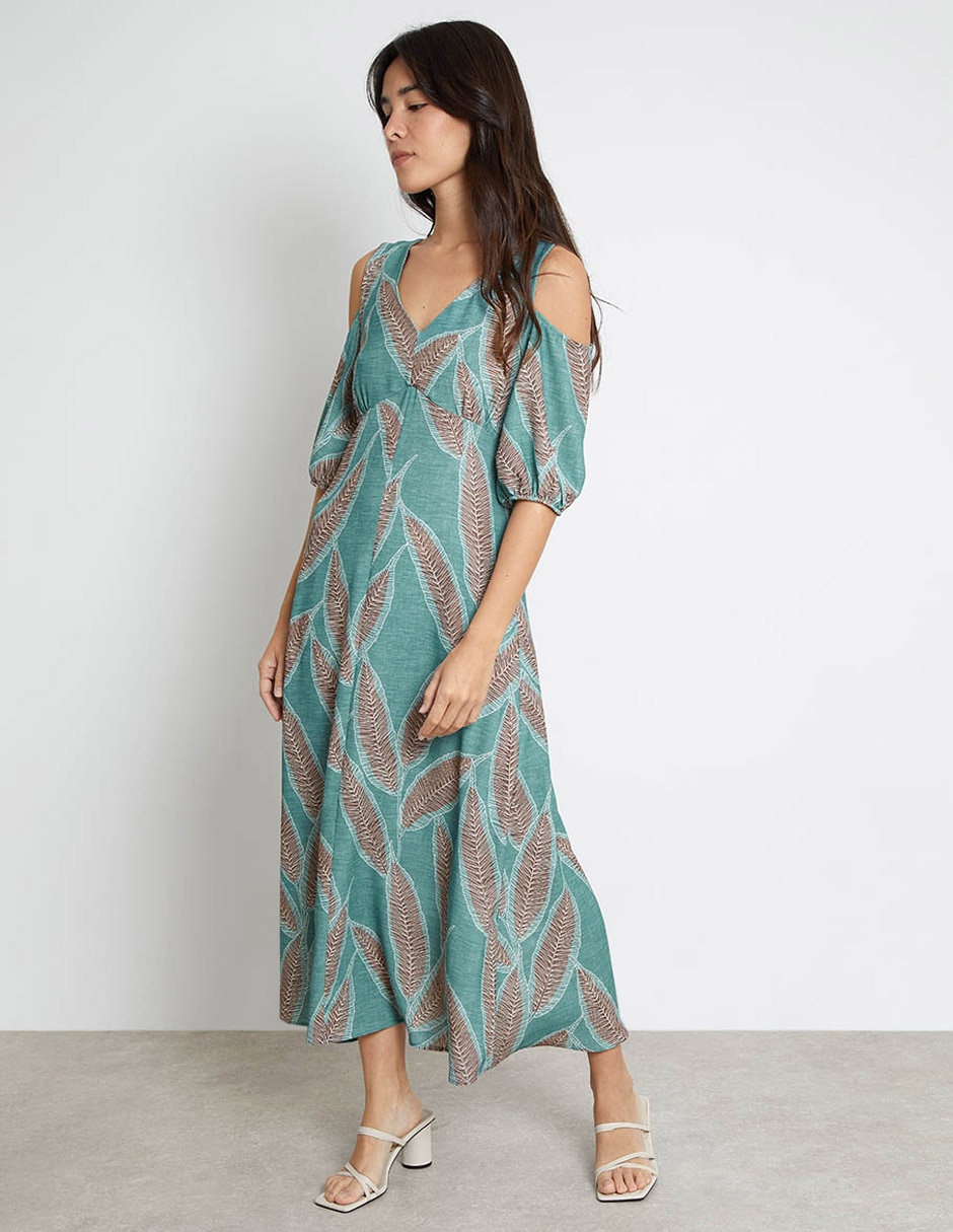 Vestido largo casual para mujer 4