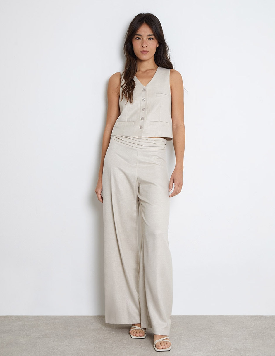 Pantalón relaxed loose para mujer