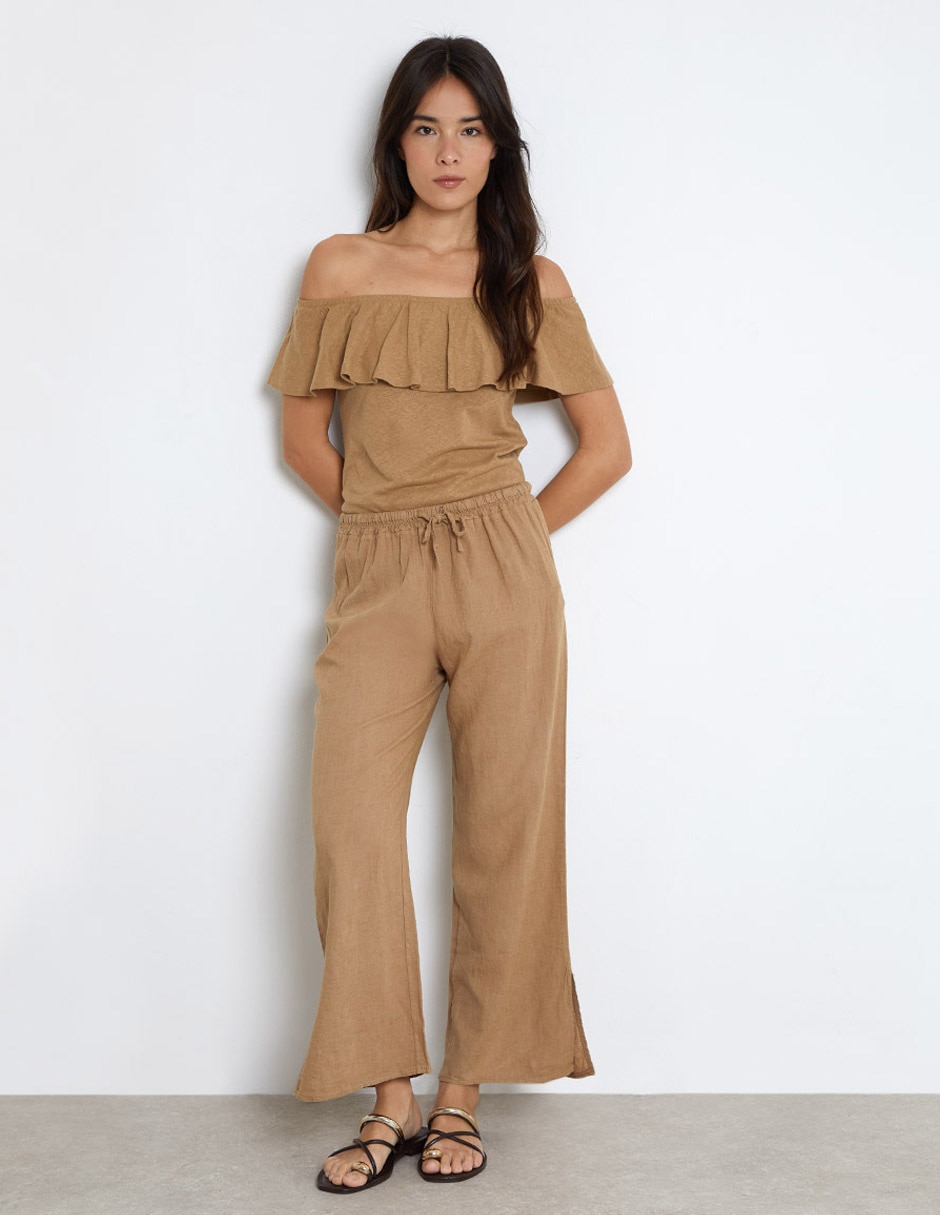 Blusa manga corta para mujer 5