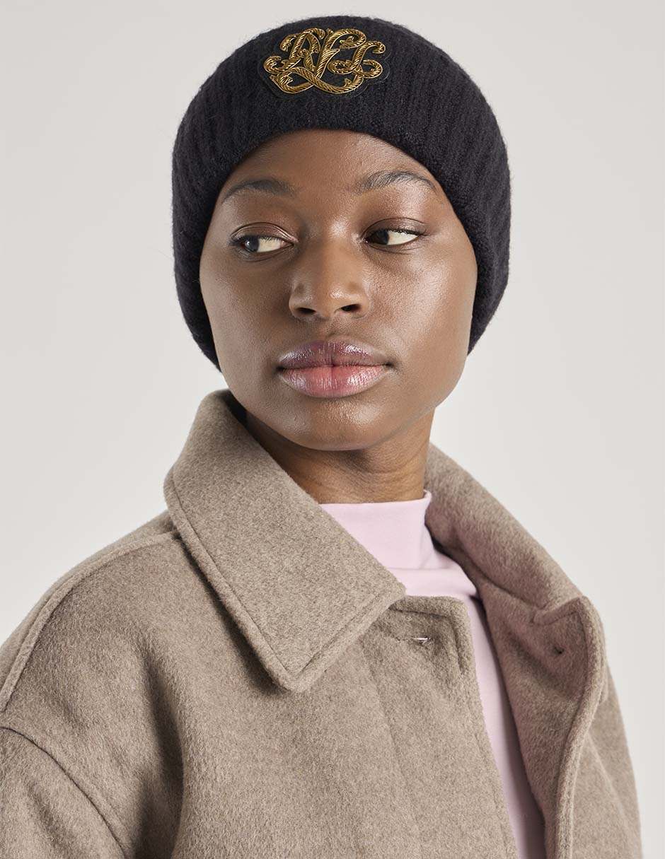 GORRO LAUREN RALPH LA, UNITALLA, NEGRO