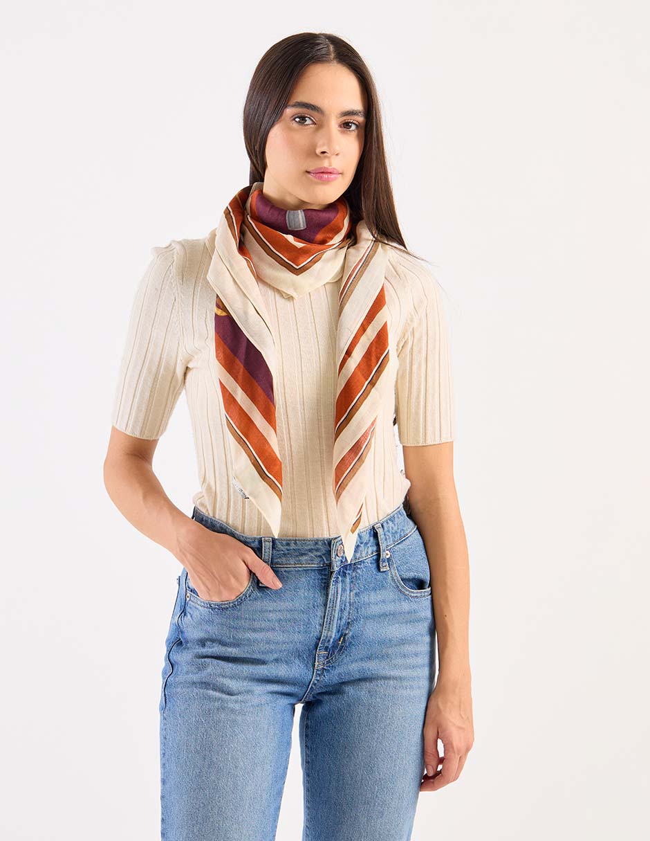 Pashmina de lana para mujer