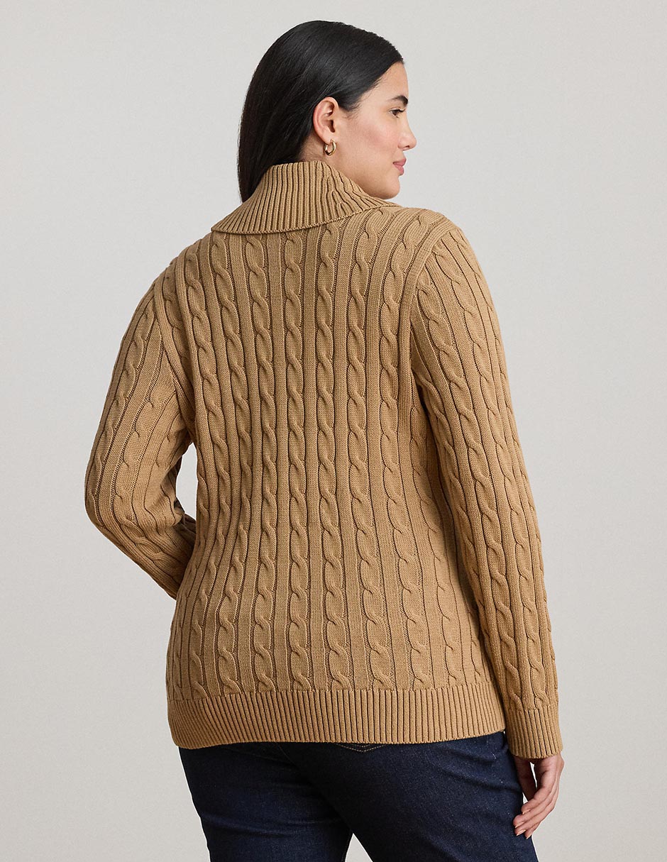Suéter cuello v para mujer 2
