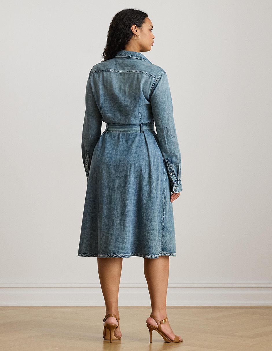 Vestido a la rodilla casual para mujer 2