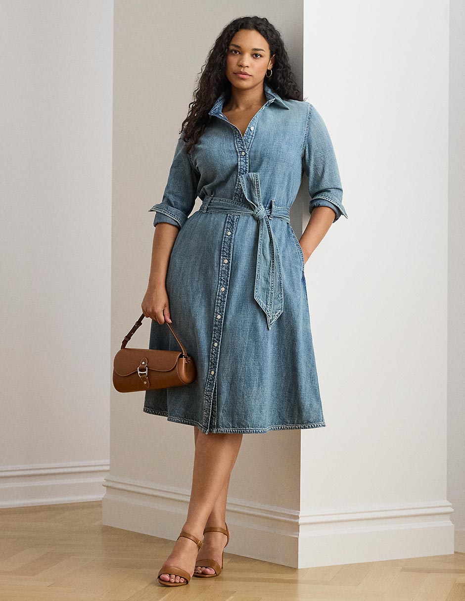 Vestido a la rodilla casual para mujer 3