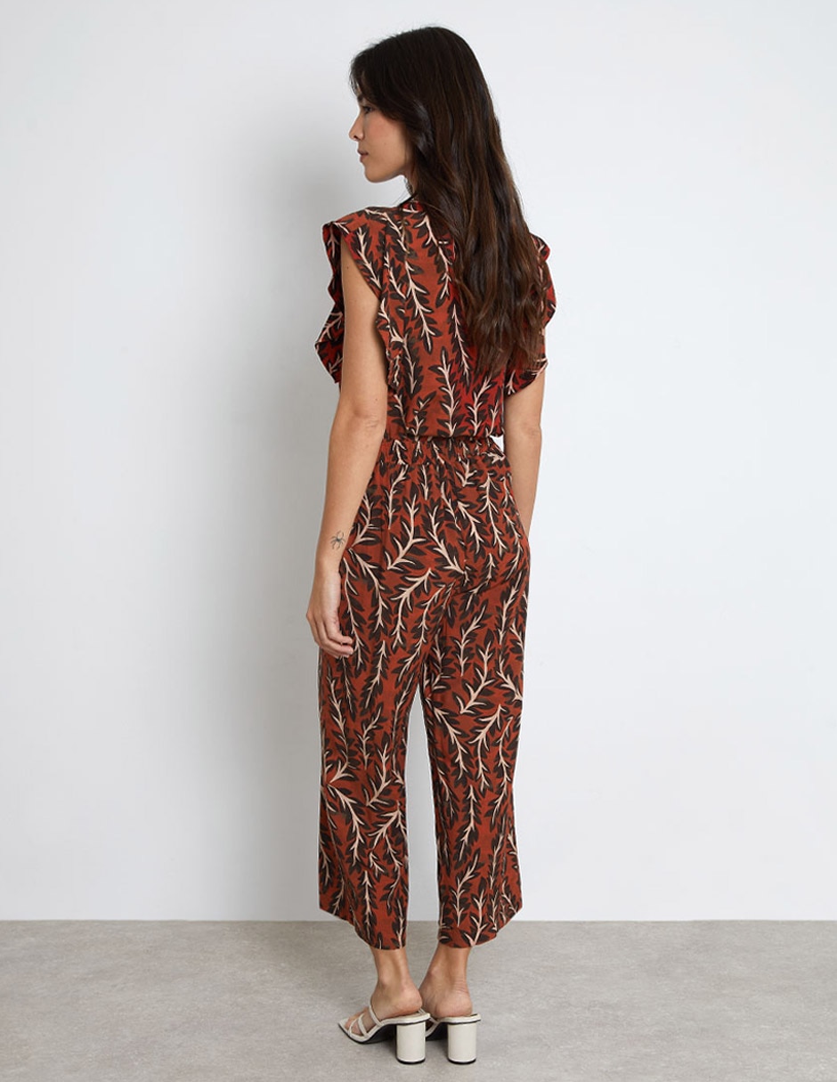 Pantalón relajado relajado para mujer 3