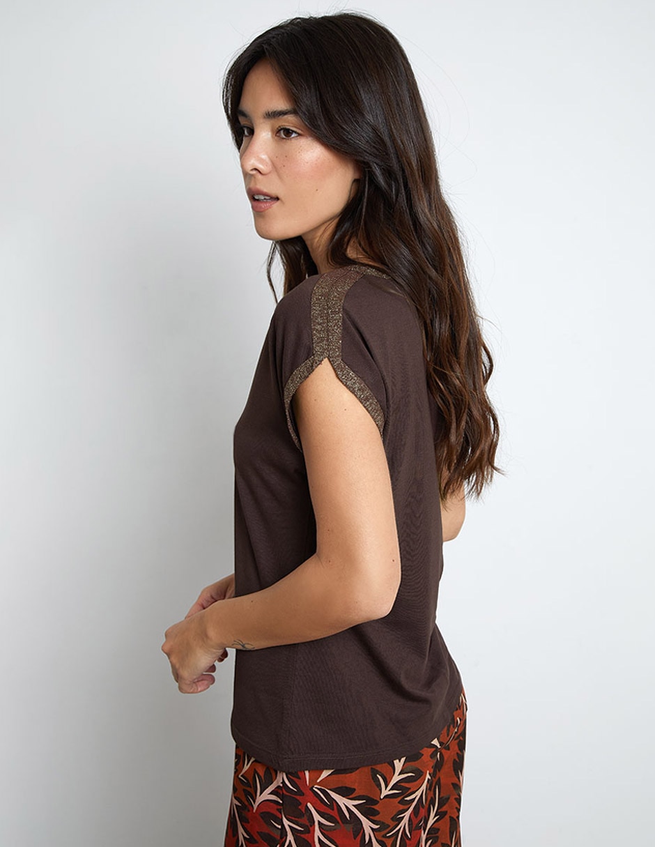 Blusa manga corta para mujer 2