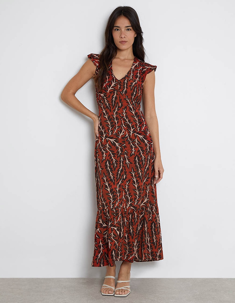 Vestido largo casual Trucco para mujer Vestido largo casual Trucco para mujer