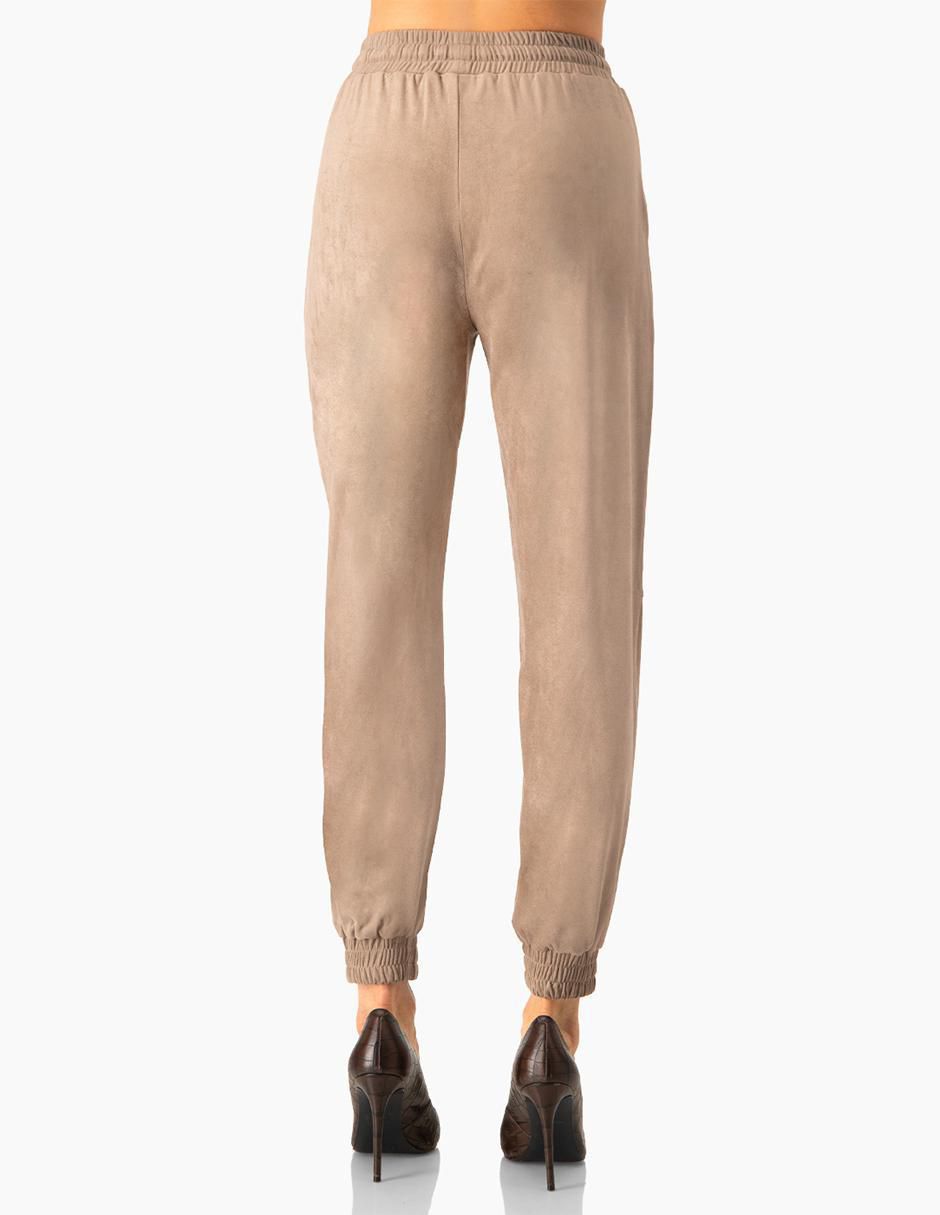 Pants regular con agujeta para mujer