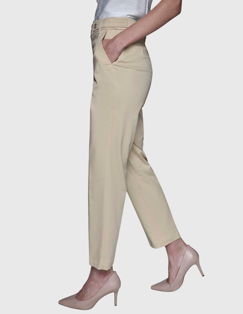 Pantalón chino slim para mujer 3