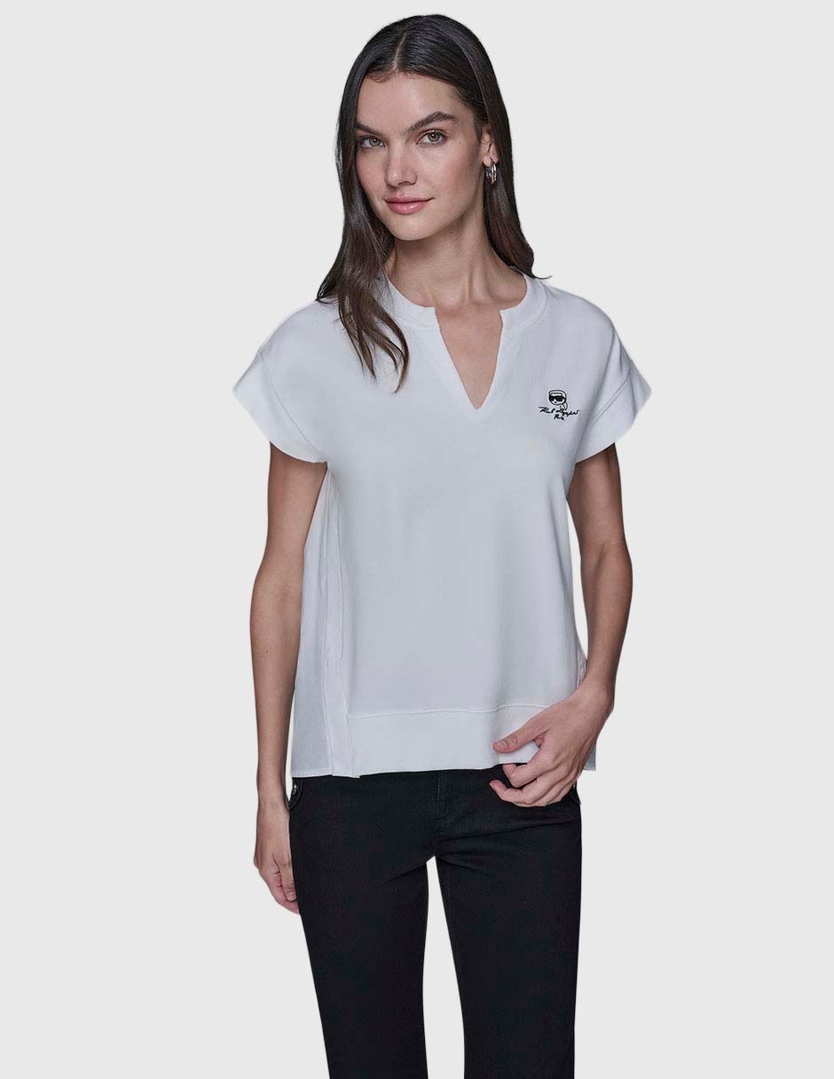 Blusa manga corta para mujer 2