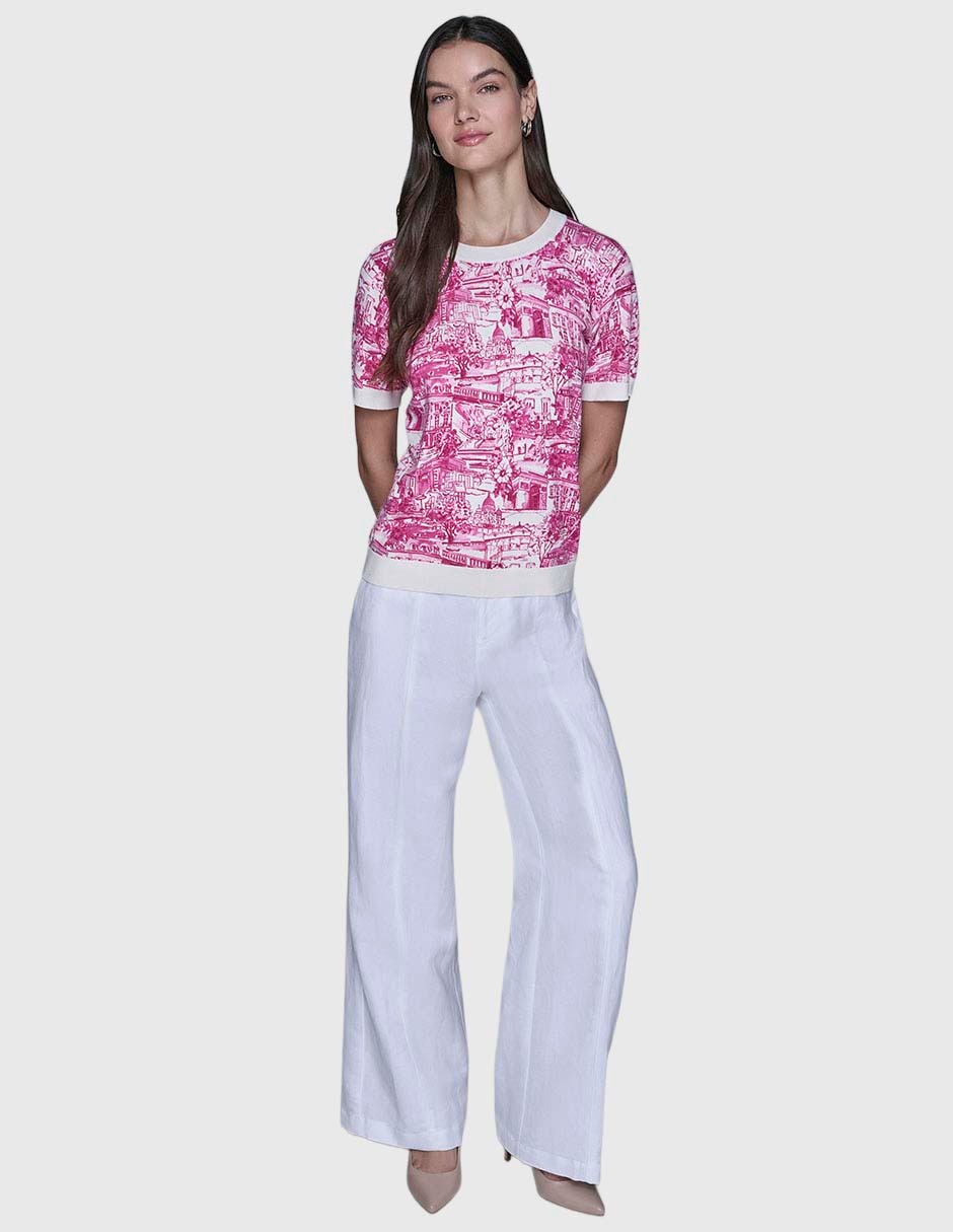 Blusa manga corta para mujer 2