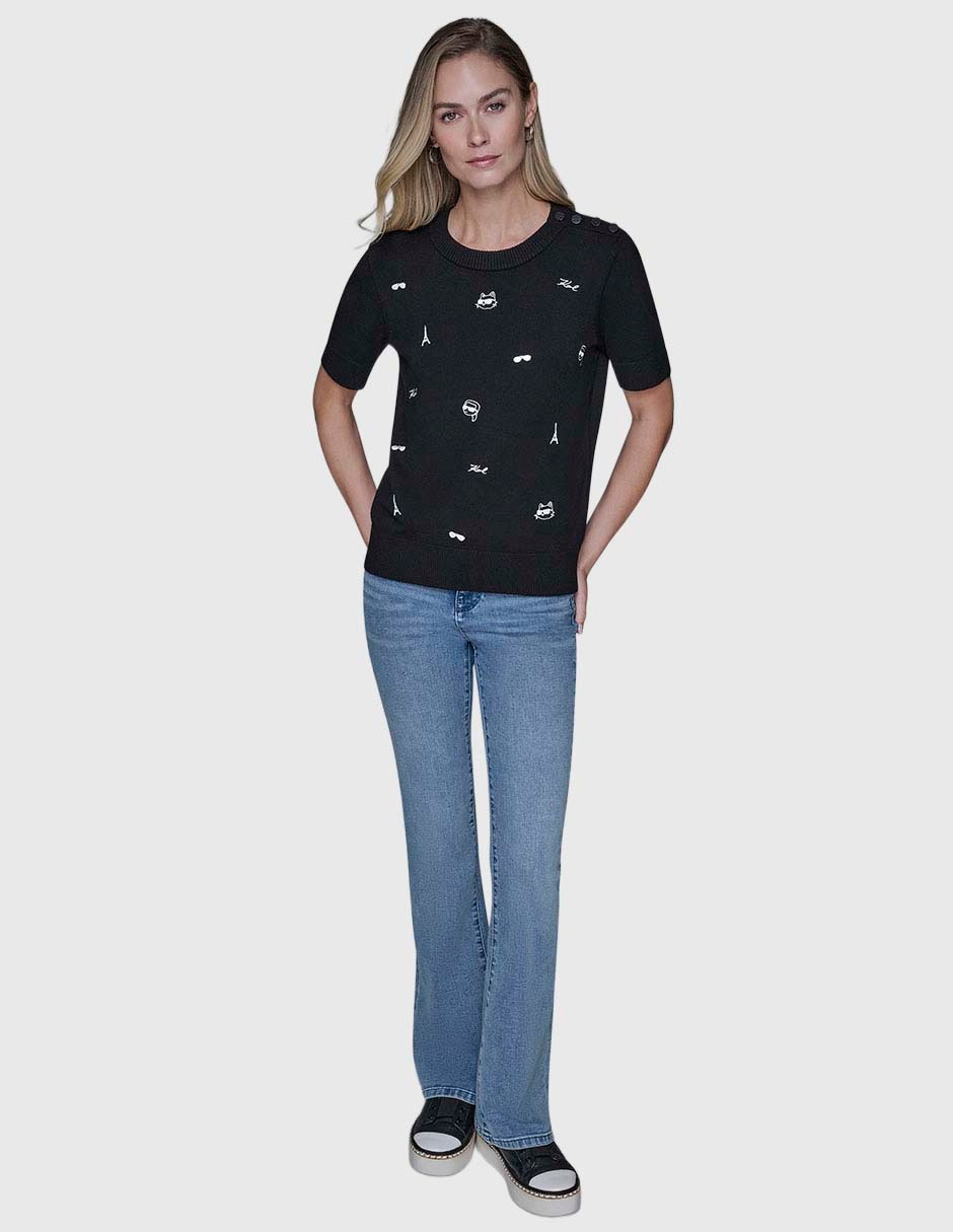 Blusa manga corta para mujer Blusa manga corta para mujer
