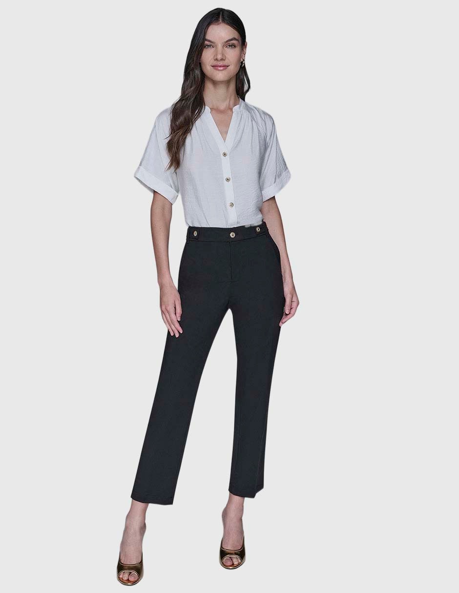 Pantalón chino slim para mujer