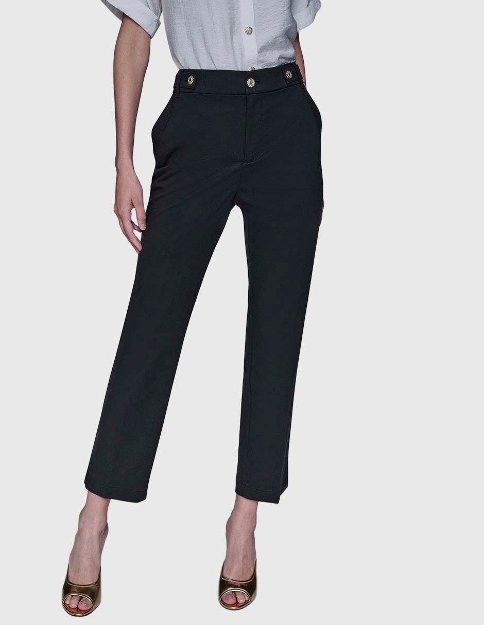Pantalón chino slim para mujer 2