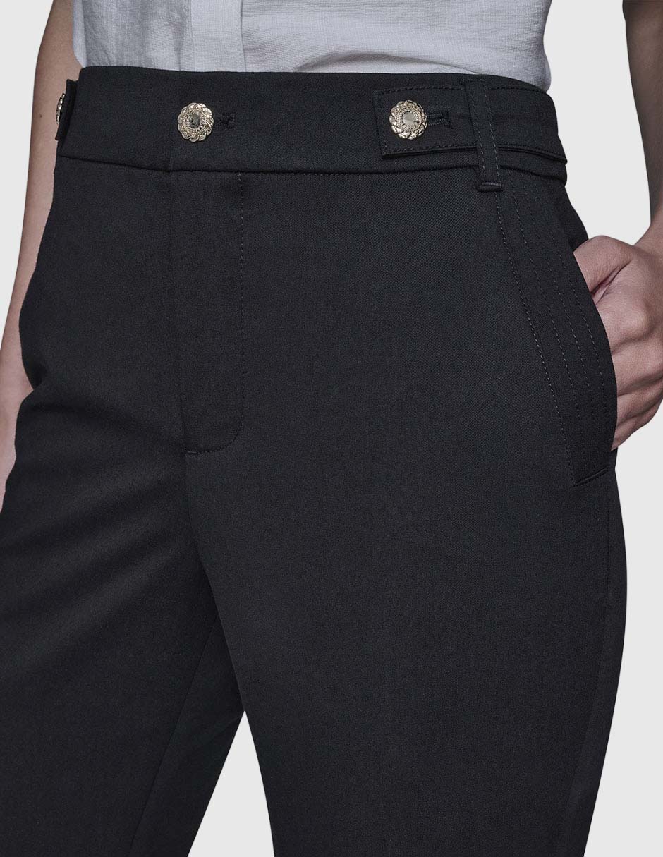 Pantalón chino slim para mujer 6