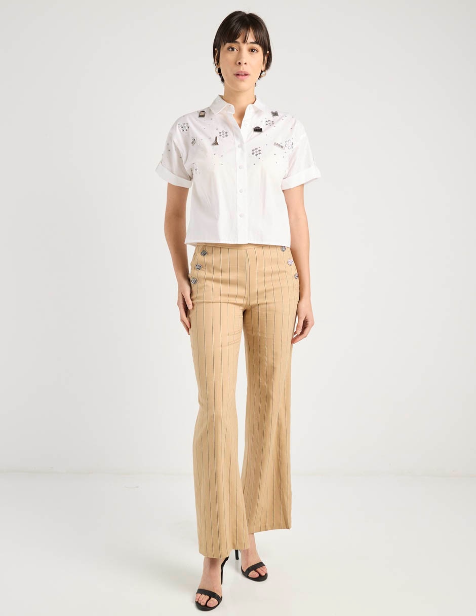 Pantalón amplio para mujer 2