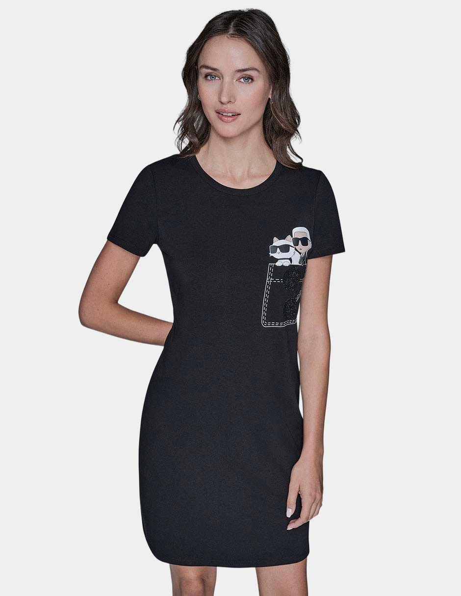 Vestido corto casual para mujer 2