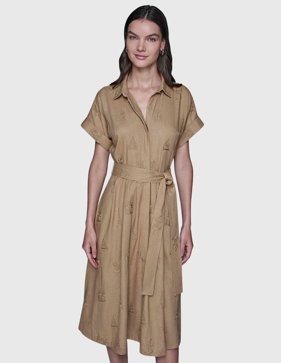 Vestido midi formal para mujer 2