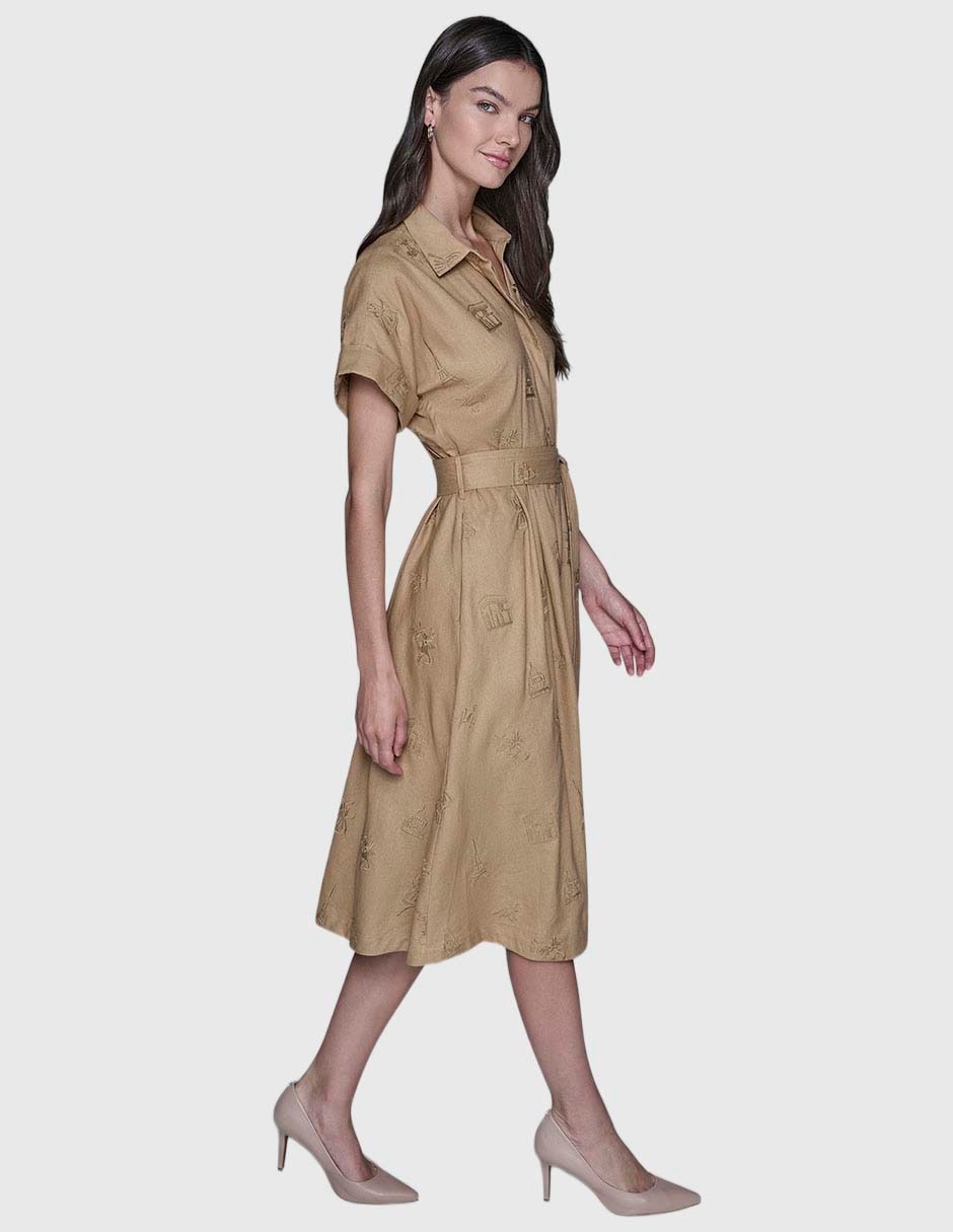 Vestido midi formal para mujer 3