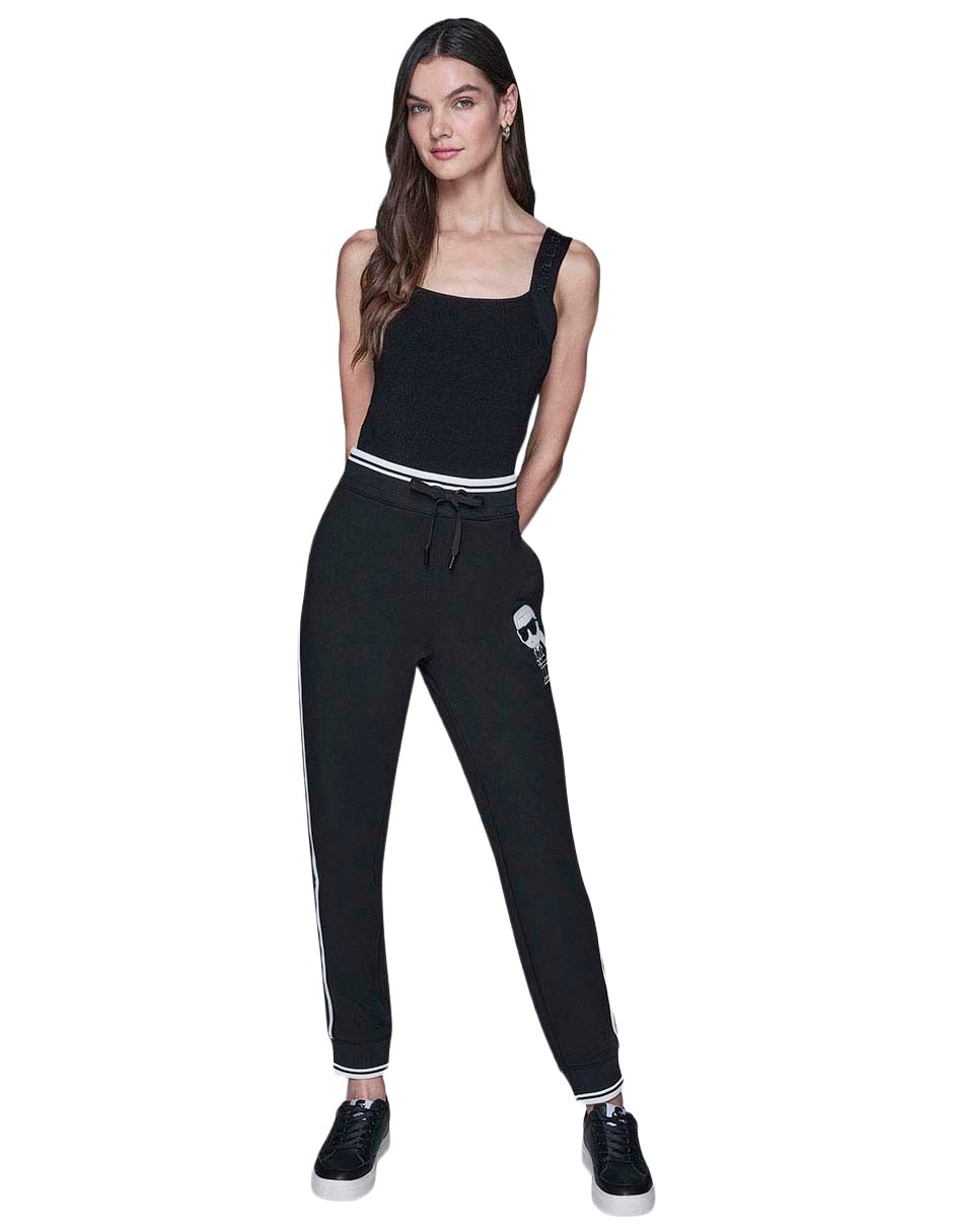 Pants slim con agujeta para mujer 3
