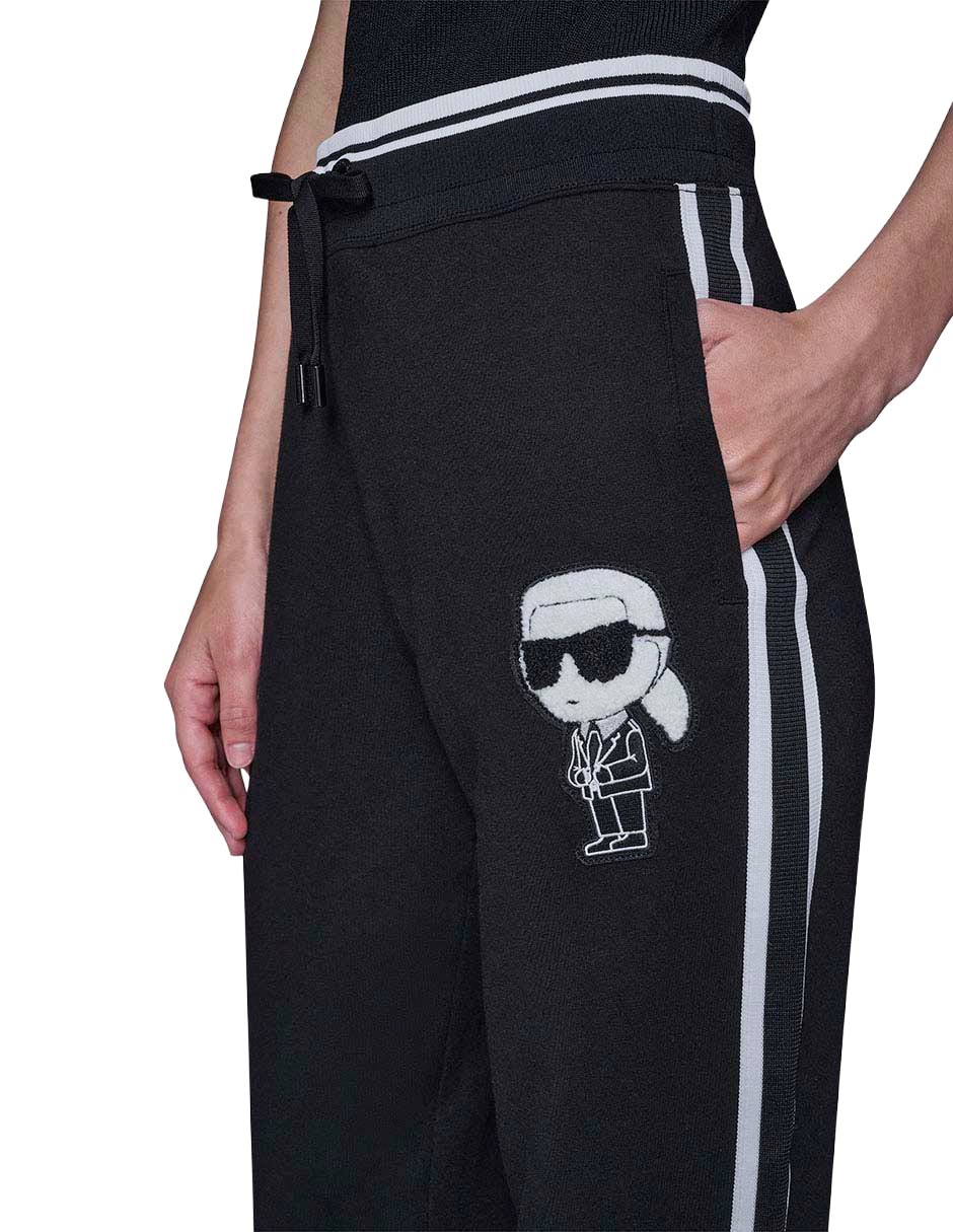 Pants slim con agujeta para mujer 4