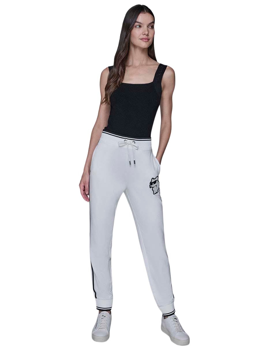 Pants slim con agujeta para mujer 3