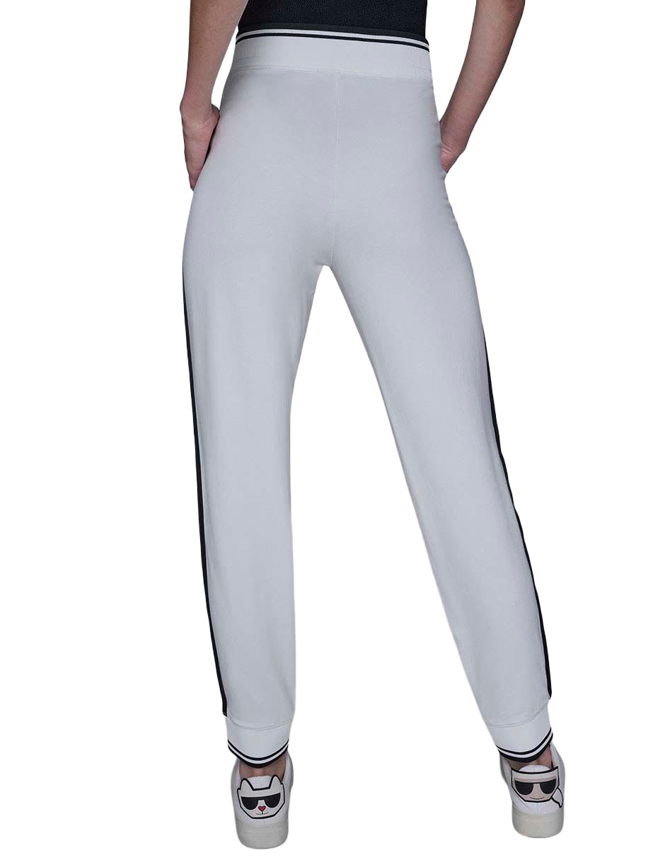 Pants slim con agujeta para mujer 5