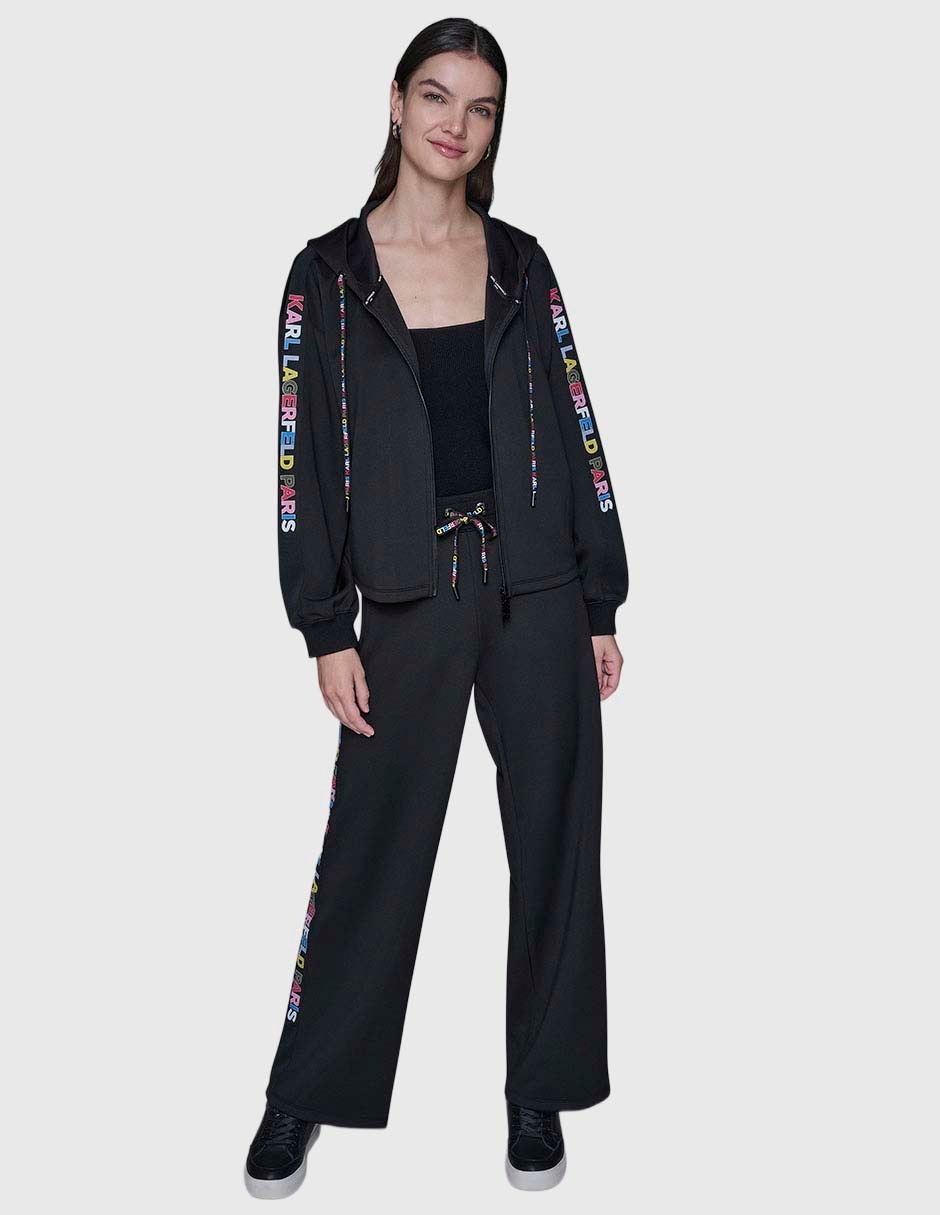 Sudadera con capucha y bolsa para mujer 2
