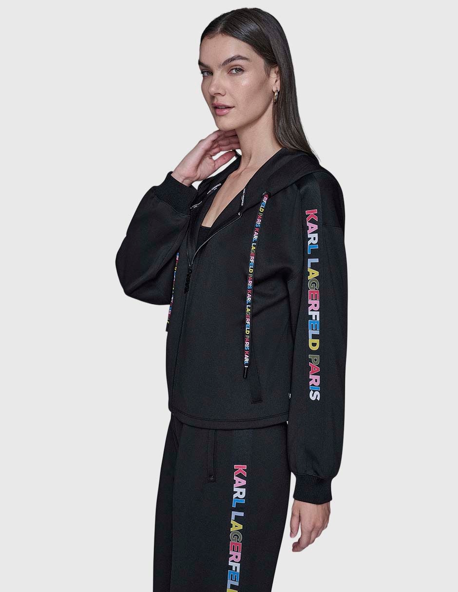 Sudadera con capucha y bolsa para mujer 3