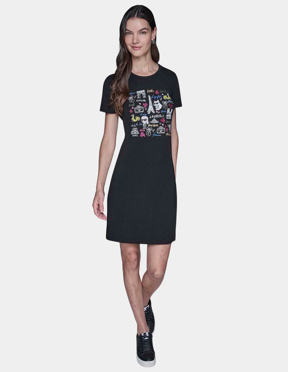 Vestido corto casual para mujer Vestido corto casual para mujer