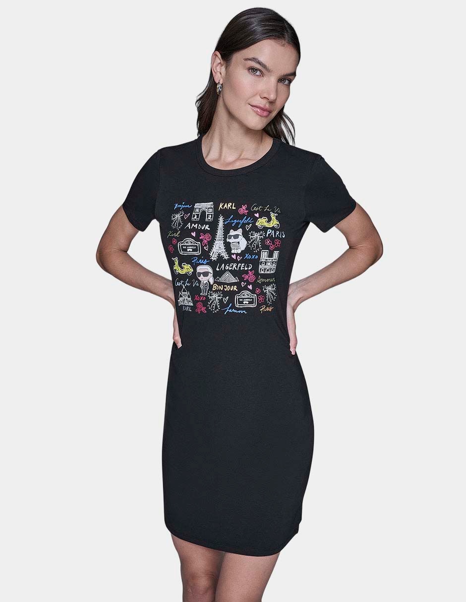 Vestido corto casual para mujer 2