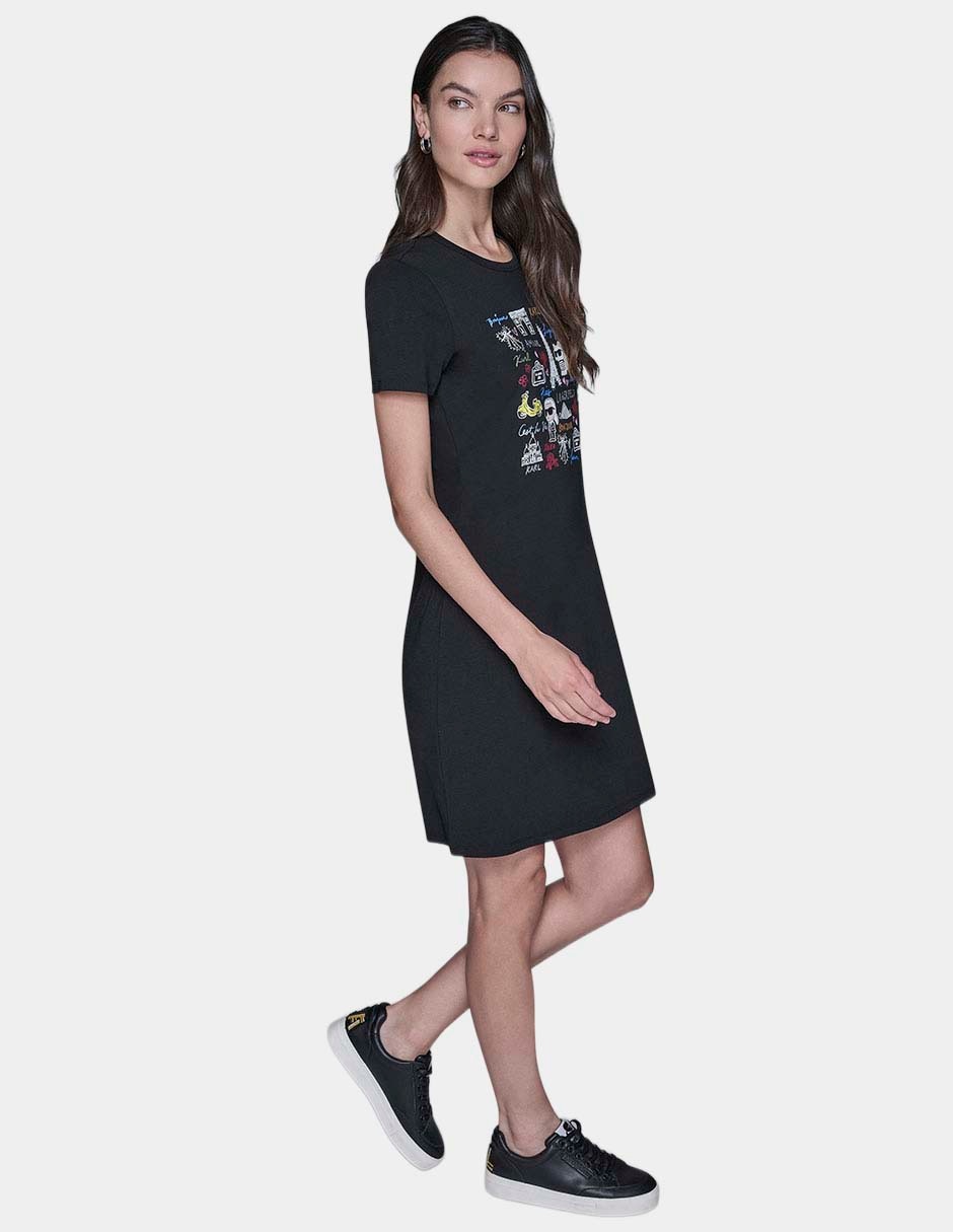 Vestido corto casual para mujer 3